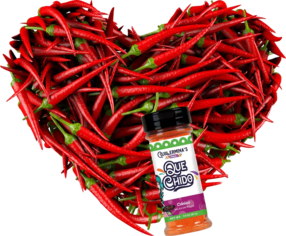 Guillermina’s brand scene with Que Chido seasoning