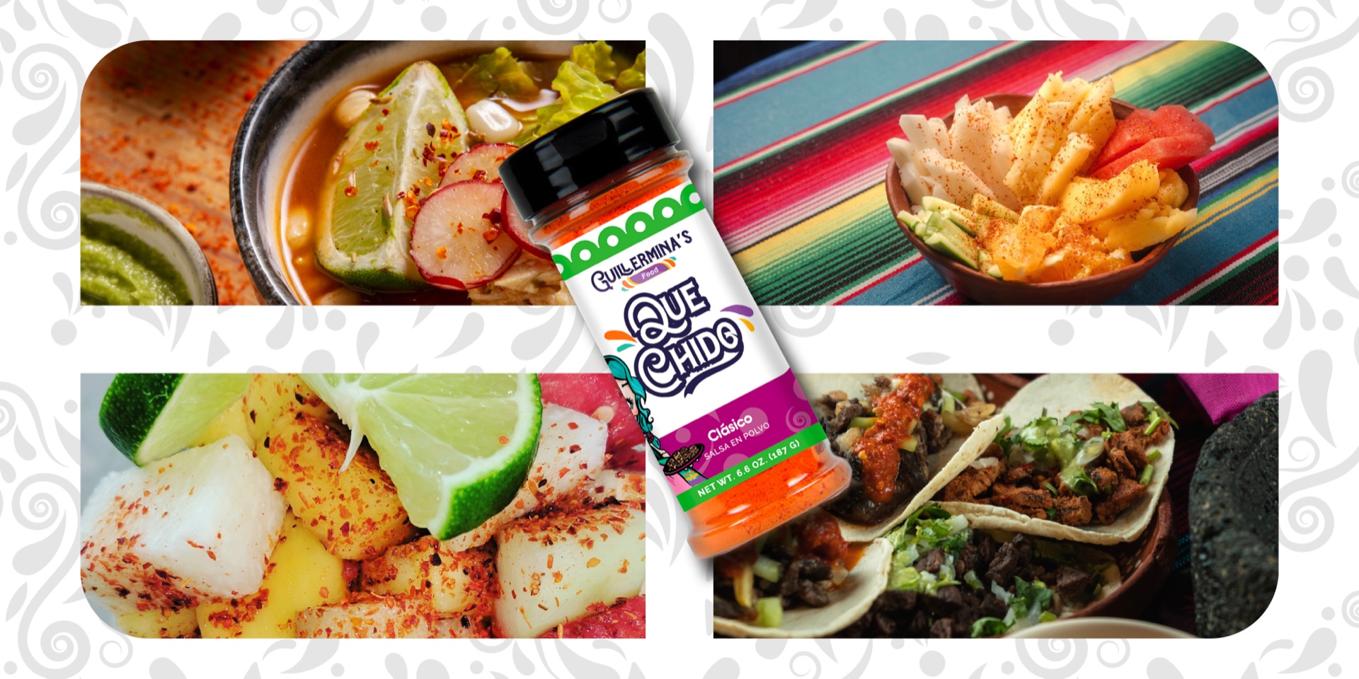 Que Chido seasoning with mango and lime