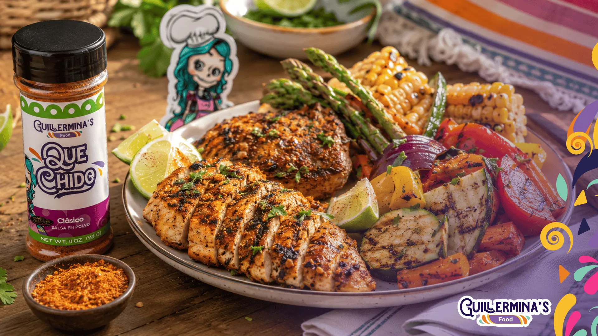 Grilled Chicken & Vegetables